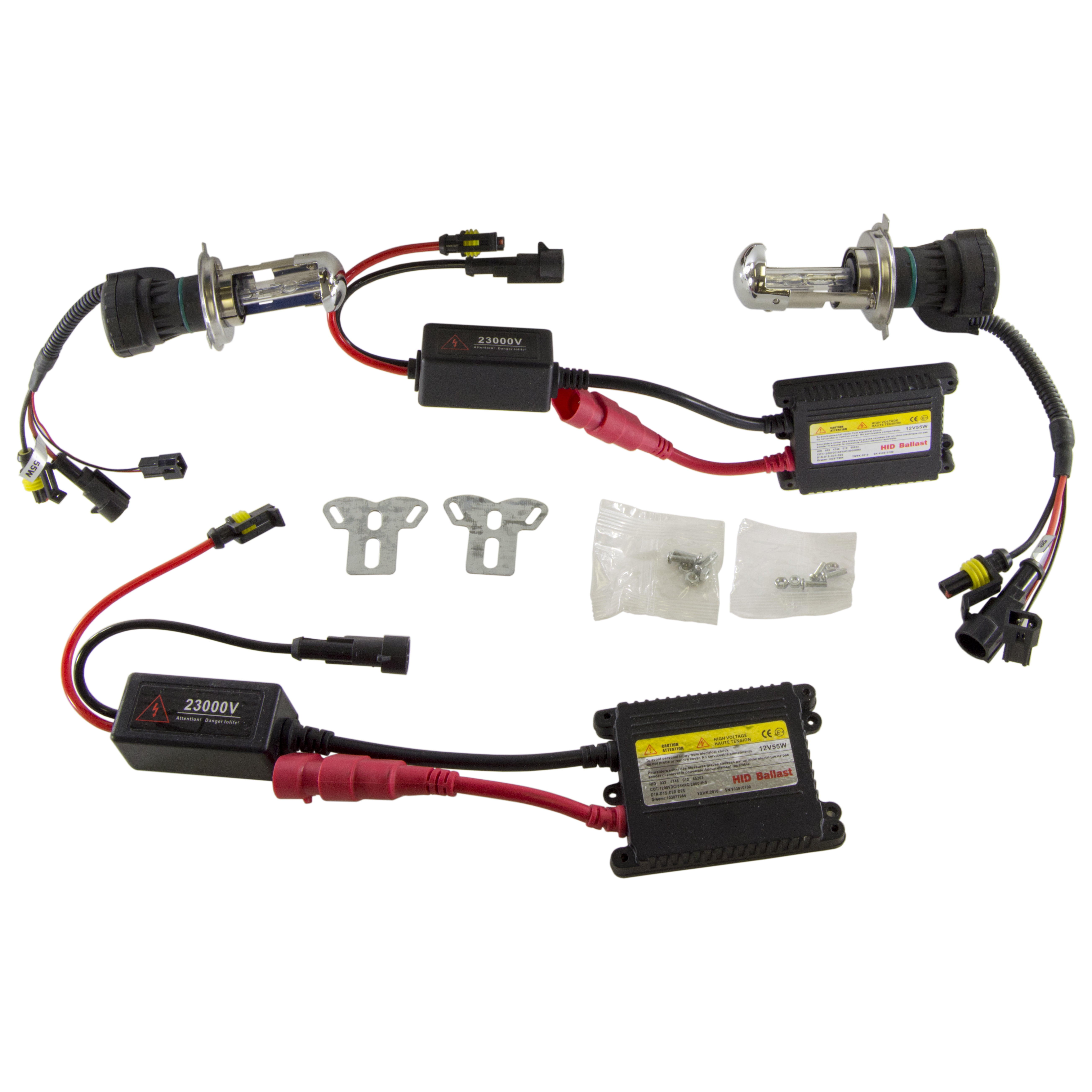 Kit Ampoule Xenon HID 35W 8000K H6 Pour Moto - Phare Blanc Intense | Éclairage Amélioré