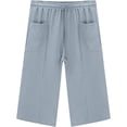 thumbnail image 4 of JIAYUE Women's Pants Calf Length Versatile Everyday Wear Comfortable Lightweight Trousers For Work Travel Stylish Bottoms For Women, 4 of 5
