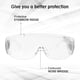 thumbnail image 3 of Gafas de seguridad, gafas protectoras antivaho y antirrayas transparentes Zhike, 3 of 5