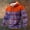 Orange, variante sur Sweat à Capuche pour Hommes pour Usage Quotidien Décontracté avec Poches Style Western Axtec Manches Longues Coupe Décontractée