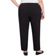 thumbnail image 2 of Alfred Dunner Womens Plus-Size Embellished Waist Average Length Pant, 2 of 6