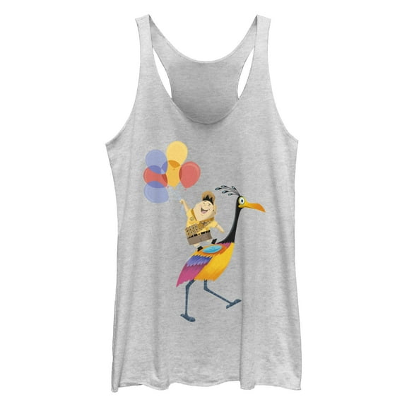 Women's Up Russell Balloons Racerback Tank Top