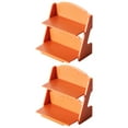 thumbnail image 4 of 2pcs Mini House Double-tier Shelf Model Miniature Flower Stand Rack Doll House Furniture Model, 4 of 8