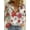 Pink, variant on U.Vomade New Commuter Elegant Ladies Shirt Fashion Versatile Casual Lapel Long Sleeve Top Colorful Print Temperament Shirt
