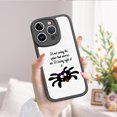 thumbnail image 2 of Mejora el estilo de tu iPhone con esta moderna y duradera funda de goma TPU para teléfono con un innovador estampado de dibujos animados., 2 of 4