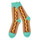 thumbnail image 5 of Calcetines de suave con estampado de dibujos animados para hombres y mujeres - Pan amarillo , Única Sunnimix Calcetines de impresión, 5 of 7