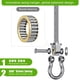 thumbnail image 5 of Swing Hangers SELEWARE, rodamiento pesado de 1500 libras, capacidad de 6 unidades, 5 of 8
