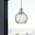 thumbnail image 2 of 516-1P-WPC-G1215-6 Innovations Lighting Ballston Athens Water Glass 1 Light 6" Cord Hung Mini Pendant Polished Chrome, 2 of 2