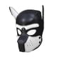 thumbnail image 1 of Neoprene Dog Full Face Puppy Mask, Novelty Costume Pup Hood Mask, 1 of 2