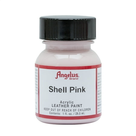 UPC: 0086366711910 | Angelus® Acrylic Leather Paint  1 oz.  Shell Pink