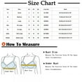 thumbnail image 3 of Hfnxid Women's Daily Bra, Push Up Bras No Underwire High Support Front Closure Front Snaps Full Coverage Easy Close Sports Bras, 3 of 6
