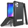 thumbnail image 1 of Case for iPhone 11 Pro Max, Black Tri-Shield [Military Grade] Rugged Cover with Metal Kickstand [Includes Wrist Strap Lanyard] for Apple iPhone 11 Pro Max (2019, 6.5" Model), 1 of 10
