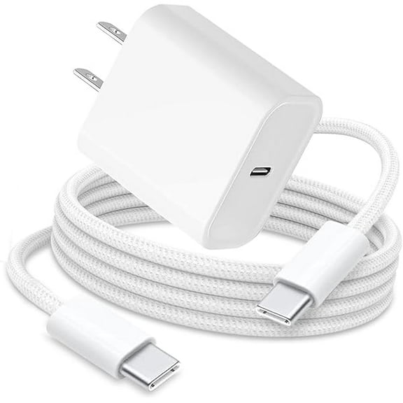 0829 20W Fast Charger for iPhone 16E 15/16 , AirPods 4 4th, Airpods 2nd Gen,Beats Solo 4/Pill 2024/Powerbeats 2 USB TPYE C Charging Cord Cable Compatible Apple TV Remote, Ipad 11 A16 2025