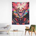 thumbnail image 3 of Killer Klowns from Outer Space Clown Tapestry Wall Hanging, Elegant Wall Hanging Tapestries Wall Art for Bedroom Decor, Outdoor, Parties 60"x80", 3 of 7