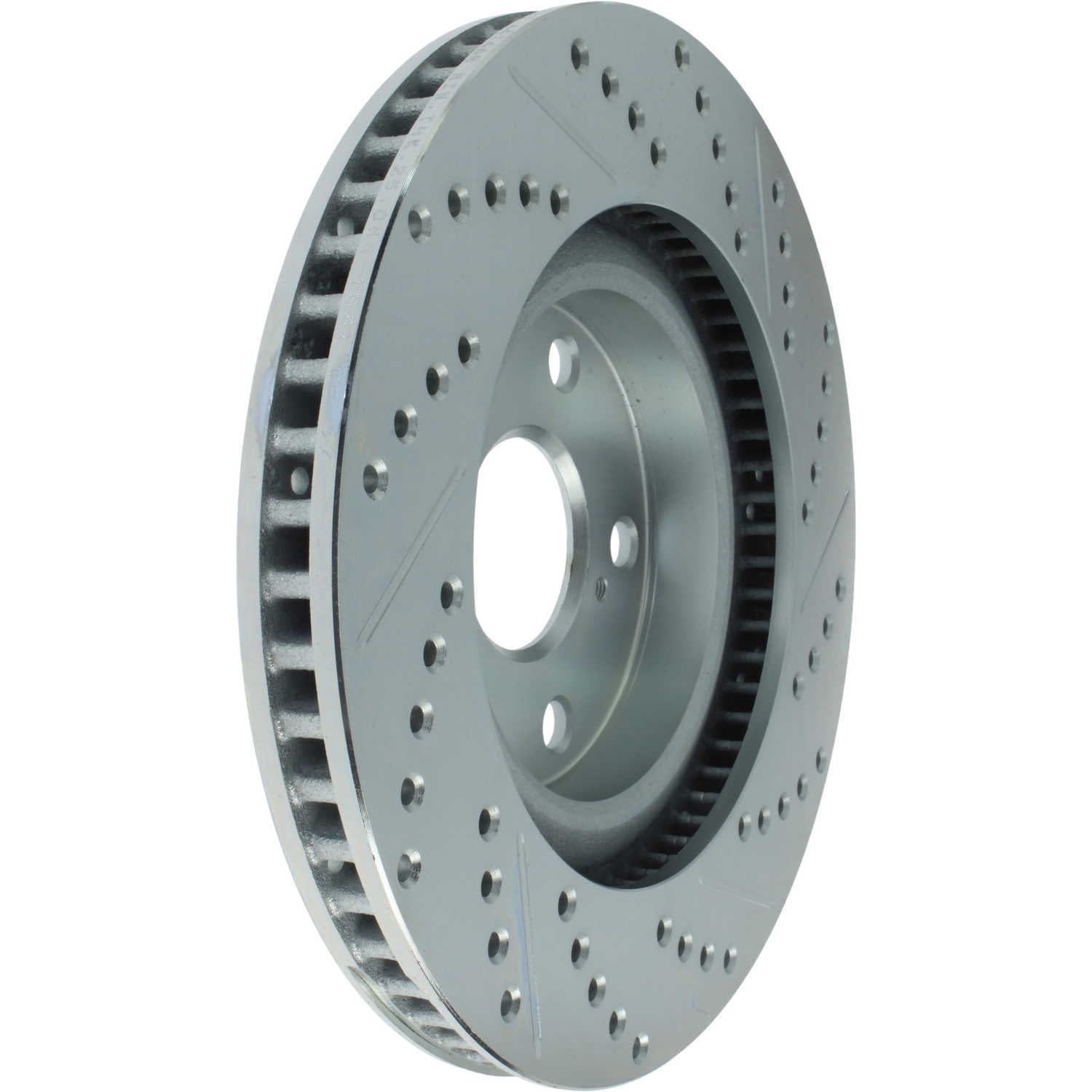 Stoptech Select Sport Drilled & Slotted Brake Rotor; Front Right - 227.44146R Fits select: 2006-2018 TOYOTA RAV4, 2007-2017 TOYOTA CAMRY
