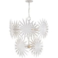 thumbnail image 4 of Currey And Company 9000-1204 Bismarkia 10 Light 30" Wide Wrought Iron Waterfall Chandelier, 4 of 7