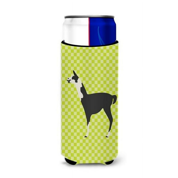 Carolines Treasures BB7744MUK Llama Q Ara Green Michelob Ultra Hugger for Slim Cans