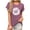 #01 Red, variant on Busydd Womens T Shirts Fashion Print Short Sleeve Summer Tops Casual Round Neck Graphic Tees for Women Comfortable Versatile Going Out T-Shirts M