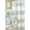 thumbnail image 5 of Popular Bath White Sinatra Bath Decor Accessories, Premium, Durable, Acrylic Resin, Eco-Friendly Contour Rug (24" W x 20" L), 5 of 5