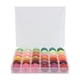 thumbnail image 1 of Juego de hilos de coser Ticfox de 36 colores Poliéster Con caja de Bobina Transparente, 1 of 14