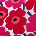thumbnail image 3 of Marimekko Mini Unikko Pillowcase Pair, Standard, Red, 3 of 8