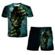 thumbnail image 2 of Spiderman Suit for Boy Child Jogging Marvel Heroes Graphic T-Shirt Korean Children's Clothing Girls Boutique Outfits Baby Shark12T Gong Bohan LED, 2 of 2