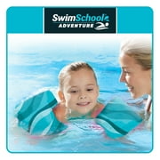 Swimschool Child's 2-in-1 Deluxe Swim Training Vest, Medium-Large, Ages 4-6, Multi-Color
