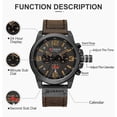thumbnail image 2 of Reloj Curren Technos 8314 9620 para hombre con caja de 47 mm, 2 of 8