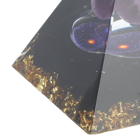 Positive Energy Pyramid, Healing Crystal Pyramids Widely  Handmade Efficient 6cm  for Reduce Stress