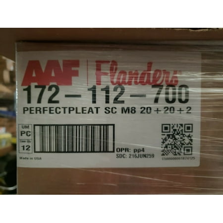 

AAF 172-112-700 perfectpleat SC M8 Pleated Filter 2 Standard Size (CASE OF 12)