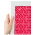 thumbnail image 4 of PinPix ArtToFrames 10x16 Custom Cork Bulletin Board Floral Hot Pink   Poster Board Has a Fabric Style Canvas Finish, Framed in Satin White Frame (PinPix-550), 4 of 6