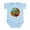 Sky Blue, variant on CafePress - Rainbow Kokopelli Native American Infant Bodysuit - Baby Light Bodysuit, Size Newborn - 24 Months