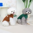 thumbnail image 4 of Ropa para mascotas de otoño e invierno con chaleco de aro de felpa para mascotas y chaqueta gruesa para perros, 4 of 6