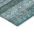thumbnail image 4 of Addison Rugs Chantille Indoor/Outdoor Transitional Southwest Teal Washable Runner Rug, 2'3" x 7'6", 4 of 6
