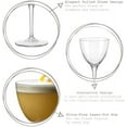 thumbnail image 5 of Bormioli Rocco 122113GRS021990 Novecento Stemware Nick & Nora Glass, Set of 4, 5.25 oz, Clear, 5 of 10