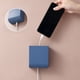 thumbnail image 4 of Organizador de teléfono montado en la pared junto a la cama, estante de almacenamiento sin perforaciones, 4 of 8