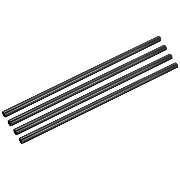 Uxcell Carbon Fiber Tubes, 500mm x 14mm x 12mm 3K Hollow Carbon Wrapped Tubing 4Pcs