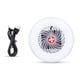 thumbnail image 5 of Ventilador portátil para acampar para tienda USB con recargable con luces LED Linterna Ventilador de escritorio para teléfono móvil, 5 of 5