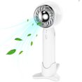 thumbnail image 1 of Handheld Fan Powerful Handheld fan  Cute Design 3 Speed Personal Small Desk Fan with Base  Lightweight Makeup USB Rechargeable Fan for Stylish Girl Women Men Indoor, 1 of 7