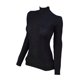 thumbnail image 2 of Camisas de manga larga a escala 1/12, duraderas, informales, ajustadas, hechas a mano, para disfraz negro, 2 of 9