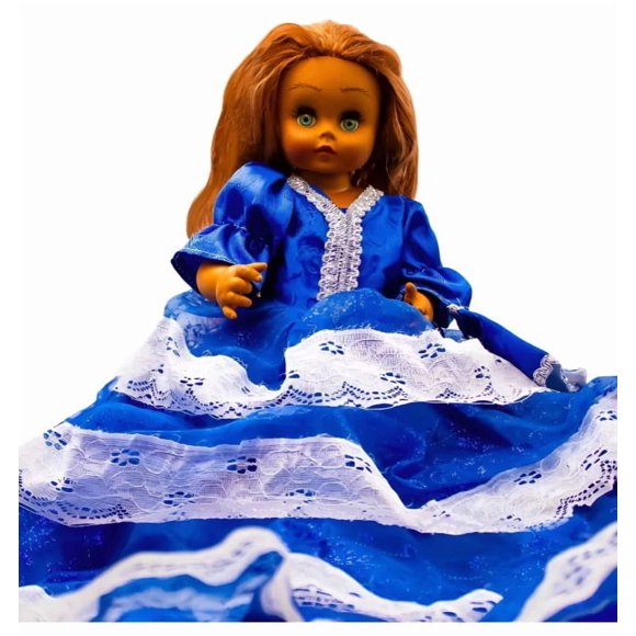 Muñeca conga de Yemaya orisha devocional altar santería rito (R)