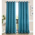 thumbnail image 4 of Lenny 54 x 90 in. Grommet Single Curtain Panel, Yellow, 4 of 5