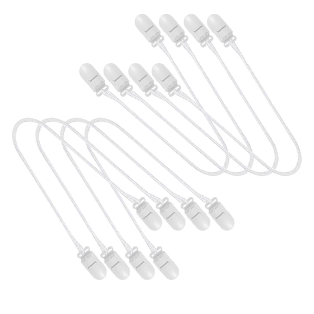 Less Than 5 Home Textile Storage Durable Firm Plastic Clip Camisole Stabilizer 16 Clip 8 Elastic Rope Adjustable