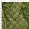 thumbnail image 4 of Soimoi Green Rayon Fabric Dots & Circle Geometric Decor Fabric Printed Yard 56 Inch Wide, 4 of 5