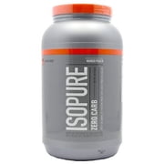 Isopure Zero Carb Protein Powder, Mango Peach, 25g Protein, 3 Lb