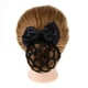 thumbnail image 2 of Accesorio de peinado cabello, bolsa cabello, horquilla, moño, redecillas cabello para mujeres, color negro Yuyangstore Mujer pelo hendido, 2 of 7