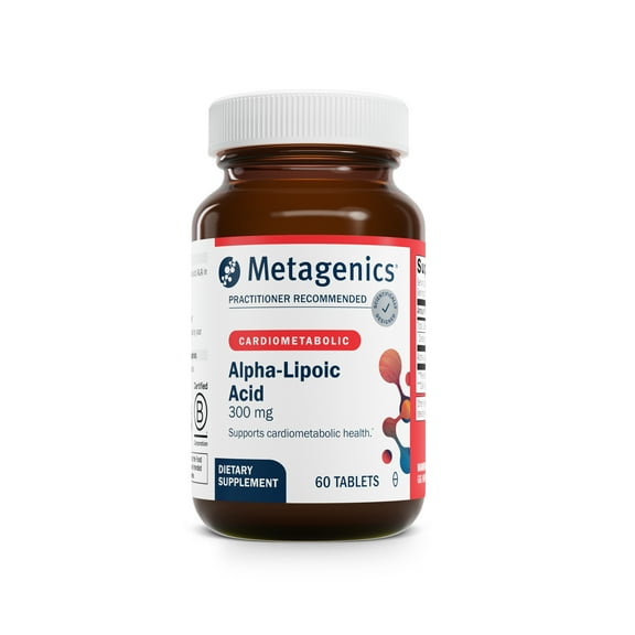 Metagenics Alpha-Lipoic Acid 300 mg to Help Support a Healthy Metabolism and Tissue Health, ALA - 60 Tablets