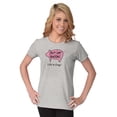 thumbnail image 3 of Out Of Bacon Pork Pig Meat Eater Womens Slim Fit Graphic Tee Brisco Brands S, 3 of 5