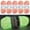 orange, variant on 5 Pcs Glow in The Dark Yarn, Sewing Supplies,(55yd )for Crocheting for DIY Arts, Crafts & Sewing Beginners Glow in The Dark Party (White Lemon Yellow Light Blue Light Green Green)