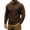 Brown@GC@, variant on CONZONE Mens Pullover Sweatshirts Long Sleeve Sweatshirt for Men Trendy Solid Color Crew Neck Warm Fall Hoodie Sweatshirt